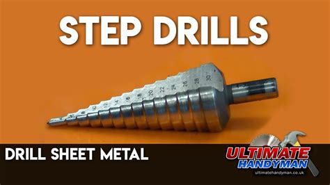 sheet metal drills|drilling through sheet metal.